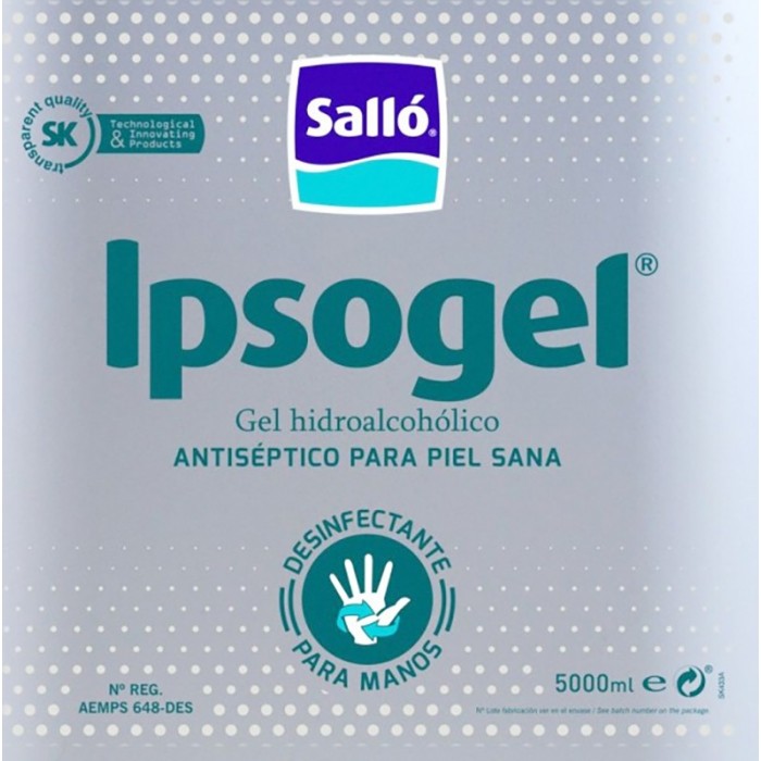 Gel Hidroalcoh Lico Y Antis Ptico Ipsogel Litros Para Desinfecci N De