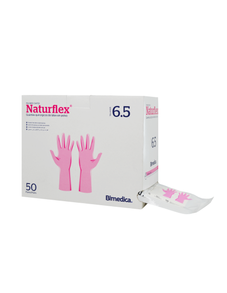 Uds Guante Est Ril Naturflex Latex Tallas Formato