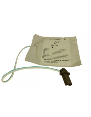 Electrodos compatibles Desfibrilador Saver One Adulto. Iberomed