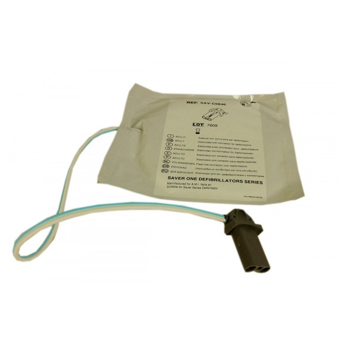 Electrodos compatibles Desfibrilador Saver One Adulto
