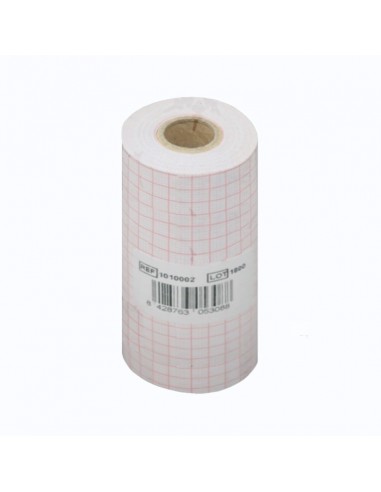 Papel térmico Rollo 100 x 20 X 16 (10 uds) para ECG100L