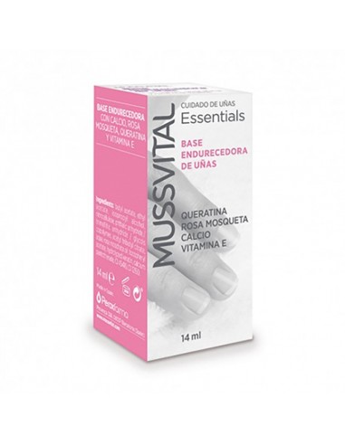 Endurecedor de uñas Mussvital Essentials 14ml-Iberomed