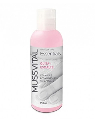 Quitaesmalte Mussvital essentials sin acetona 150ml-Iberomed