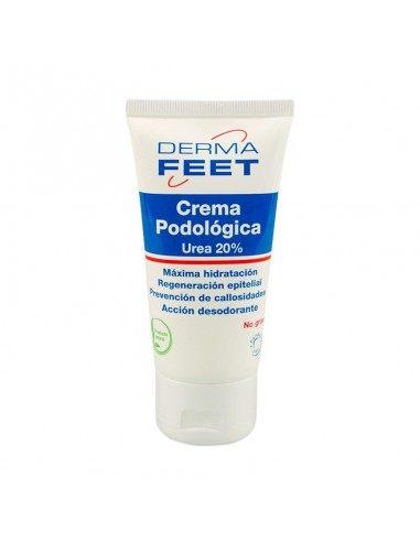 Crema podológica Dermafeet urea 20% Acción desodorante Tubo 75ml