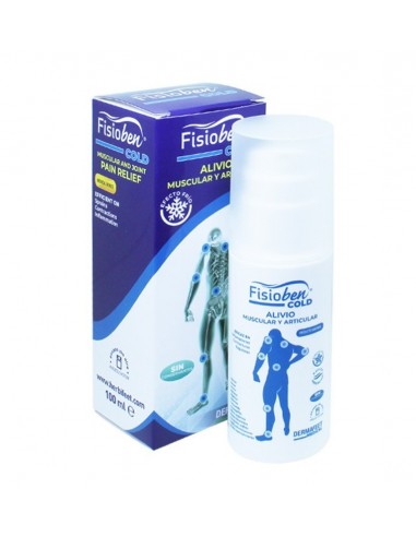 Gel efecto frío dolor muscular Dermafeet Fisioben Cold 100ml-Iberomed