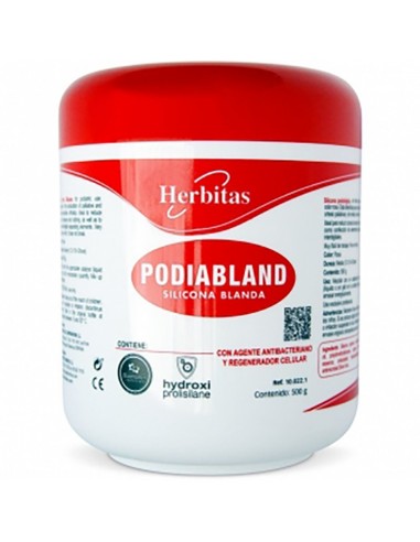 Silicona Podología Podiabland blanda shore Aº: 12-15 Herbitas 500gr-Iberomed