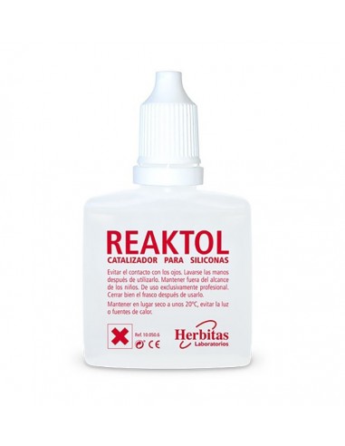 Catalizador líquido para siliconas Reaktol Herbitas bote 20ml