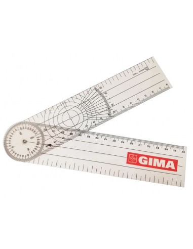 Goniómetro de plástico de 20,5 cm-Iberomed