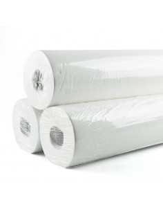 Papel camilla 1 capa crepado 59cm x 75m.Precortado 2m.6 rollos-Iberomed