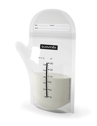 Suavinex Bolsa almacenaje leche materna, 25 uds Qenco