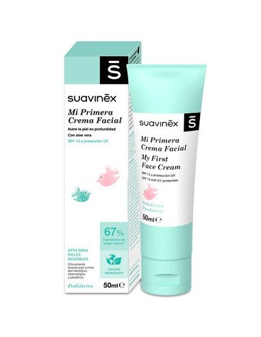 Suavinex Mi primera crema facial 50 ml Qenco