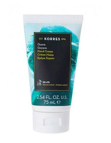 Crema de manos de Guayaba KORRES, 75 ml