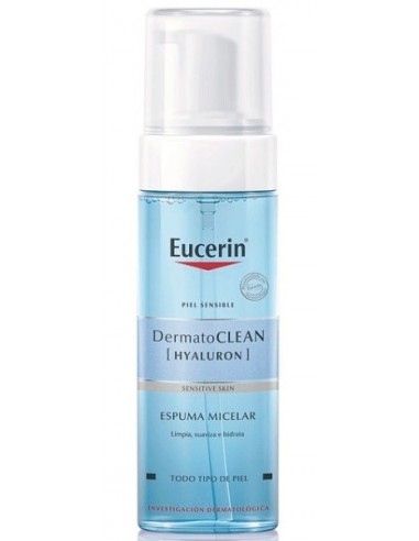 EUCERIN DermatoCLEAN (HYALURON) Espuma Micelar, 150 ml