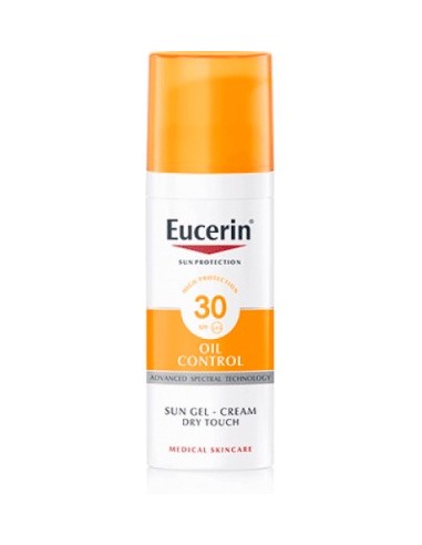 EUCERIN SUN Gel-Crema Oil Control Dry Touch FPS 30, 50 ml