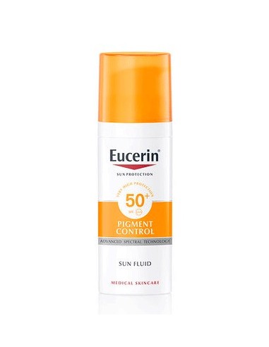 EUCERIN SUN Fluido Facial Pigment Control FPS 50 +, 50 ml