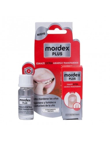 Urgo Mordex Plus esmalte extra amargo transparente. frasco 9ml. Iberomed