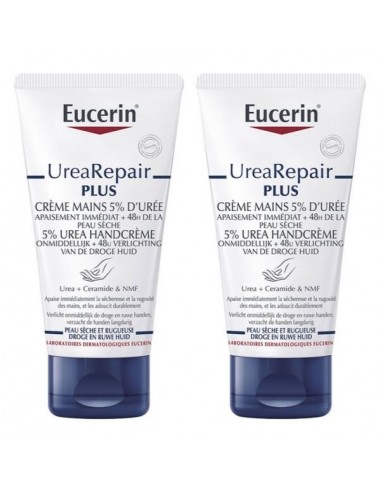 Eucerin. Duplo Crema de Manos Urea Repair Plus. Iberomed.