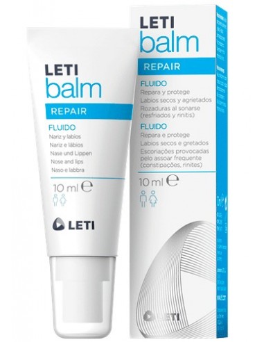 LetiBalm Fluido Reparador nariz y labios, 10 ml