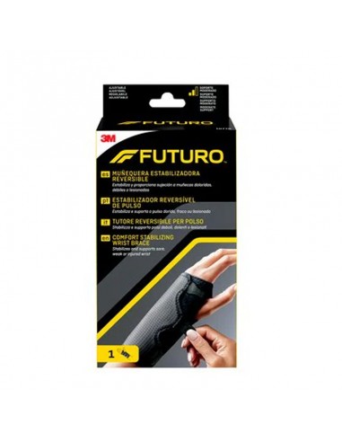 Muñequera 3M FUTURO™ Estabilizadora reversible Ajustable Black