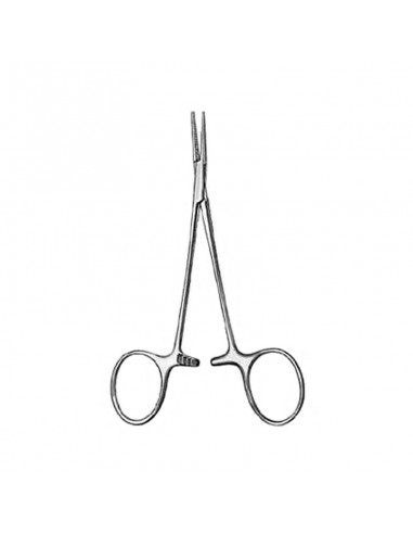 Pinza halsted-mosquito Recta con dientes 12,5 cm. Iberomed