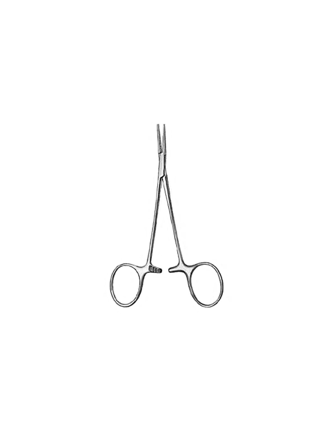 Pinza halsted-mosquito Recta dientes 12,5 cm. | Iberomed