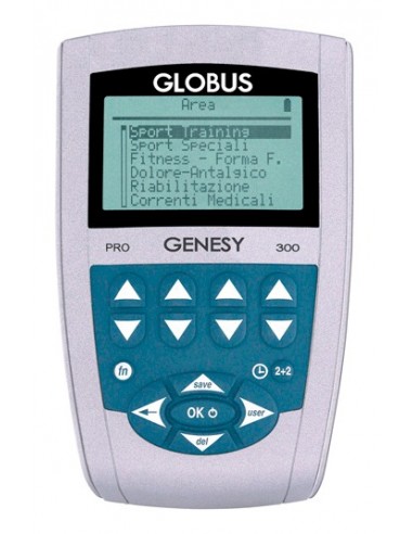 Electroestimulador Genesy 300 Pro 4 canales de GLOBUS
