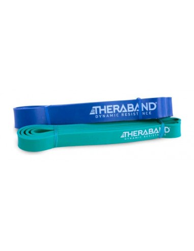 Theraband 1 Set de 2 bandas de alta resistencia (1 medium 1 heavy)