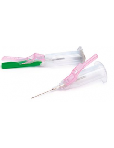 Aguja de extracción de sangre BD Vacutainer® con porta tubos integrado. EclipseTMSignalTM