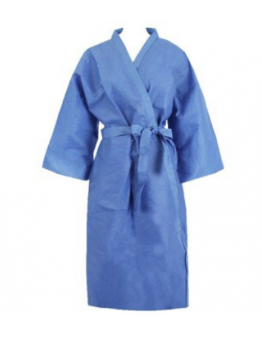 10 uds. Bata Kimono desechable para paciente.