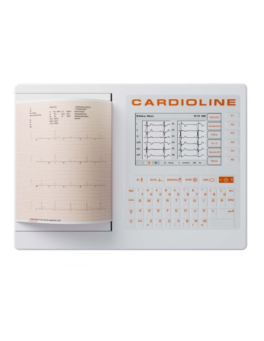 Electrocardiógrafo ECG200S de 12 canales - Impresión A4