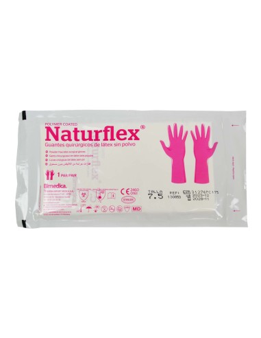 Guante quirúrgico estéril Naturflex latex SP talla 7.5 (M)