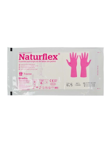 Guante quirúrgico estéril Naturflex latex SP talla 8.5 ( L )