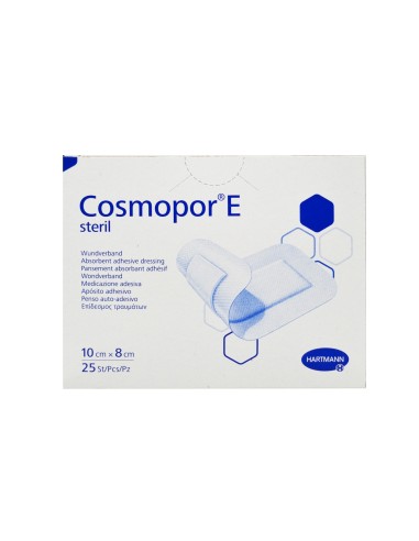 Apósitos Cosmopor® E 10 x 8 cm. Caja de 25 uds.