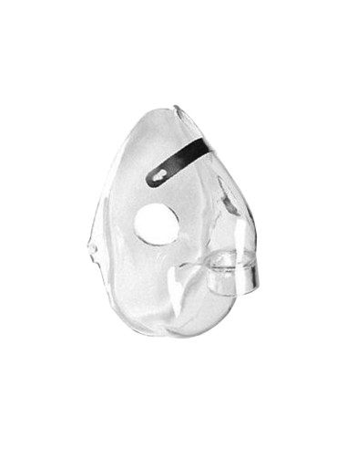 Mascarilla PVC compatible nebulizador OMRON C28. Tamaño infantil