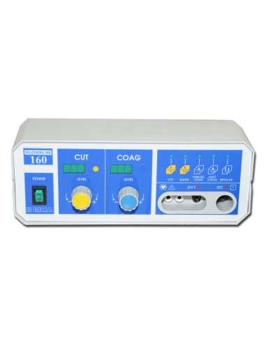 Unidad de diatermia DIATERMO MB 160 - 160 W monopolar y bipolar para cirugía ambulatoria y dermatológica