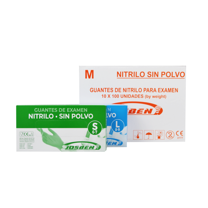 10 Uds Dispensadores de Guante de Nitrilo Azul...