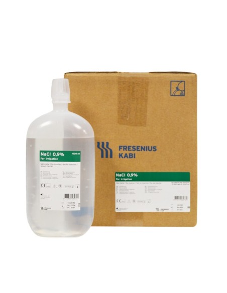 10 Uds Suero Fisiológico para Irrigación 1000 ml Labesfal | Formato ahorro | Iberomed