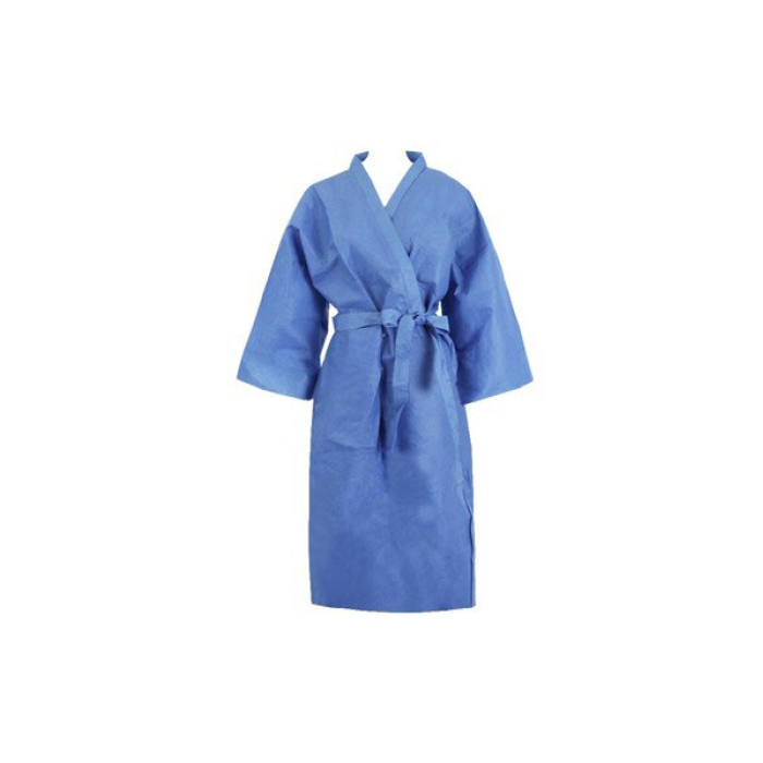 10 uds. Bata Kimono desechable para paciente.