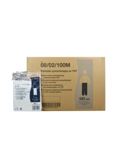 100 Uds Pantalón blanco de presoterapia desechable | Formato ahorro | Iberomed