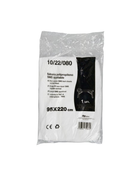 100 Uds Sabanilla desechable 20 g  ajustable camilla 95 cm x 220 cm | Formato ahorro | Iberomed
