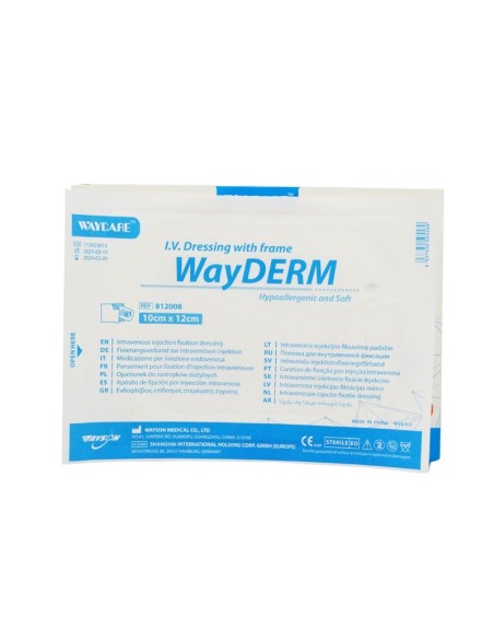 100 Uds. Apósito fijación catéteres 10 cm x 12 cm | Formato ahorro | Iberomed
