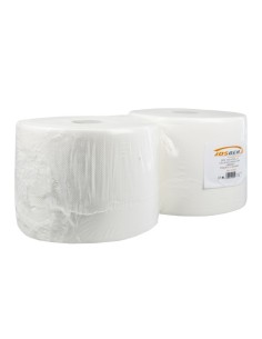 2 Uds  Bobina papel Industrial de 400 metros | Formato ahorro | Iberomed