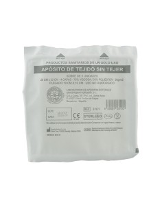 20 sobres de Gasa estéril 10 x 10 cm. Sobres de 5 unidades | Iberomed