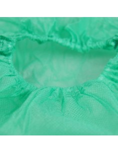 2000 Uds. Cubrezapatos desechable | Polipropileno verde | Formato ahorro | Iberomed