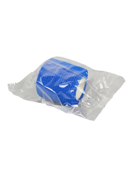 24 Uds  Venda elástica cohesiva 5 cm x 4,5 m | Formato ahorro | Iberomed