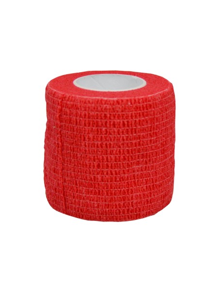 24 Uds  Venda elástica cohesiva 5 cm x 4,5 m | Formato ahorro | Iberomed