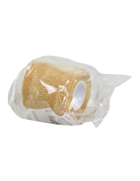 24 Uds  Venda elástica cohesiva 5 cm x 4,5 m | Formato ahorro | Iberomed