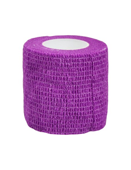 24 Uds  Venda elástica cohesiva 5 cm x 4,5 m | Formato ahorro | Iberomed
