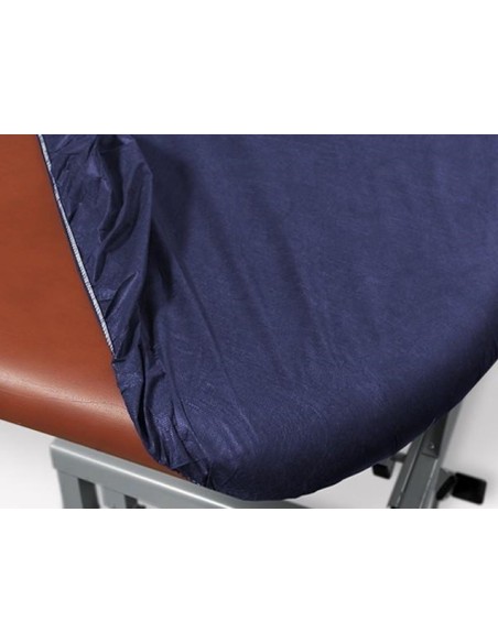 5 Uds. Sabanilla desechable azul ajustable 25 g. camilla 95 cm x 220 cm. | Iberomed 5 Uds. Sabanilla desechable azul ajustable 25 g. camilla 95 cm x 220 cm. | Iberomed