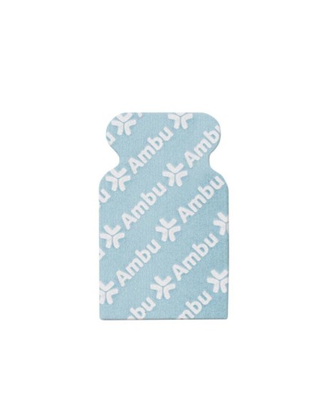 500 Uds. Electrodos AMBU tipo lengüeta para ECG | Formato ahorro | Iberomed